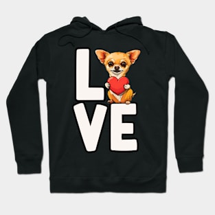 Chihuahua Love Hoodie